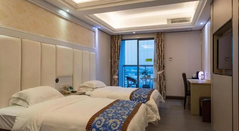 Bed in Guangzhou Junye International Hotel
