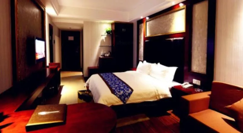 Bed in Guangzhou Junye International Hotel