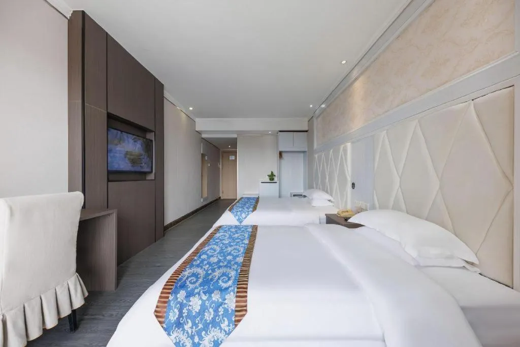 Bed in Guangzhou Junye International Hotel