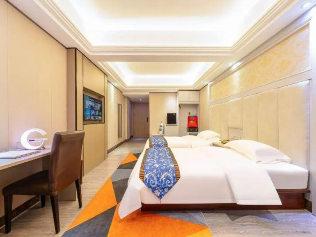 Bed in Guangzhou Junye International Hotel