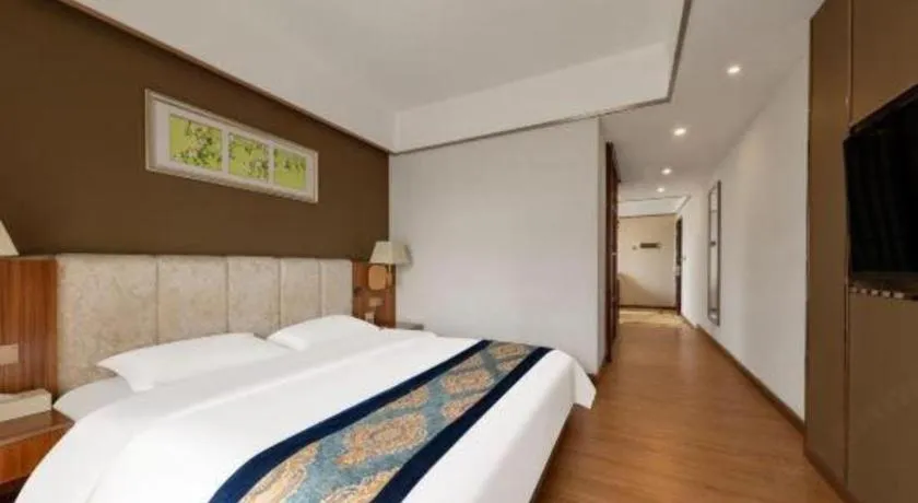 Bed in Guangzhou Junye International Hotel