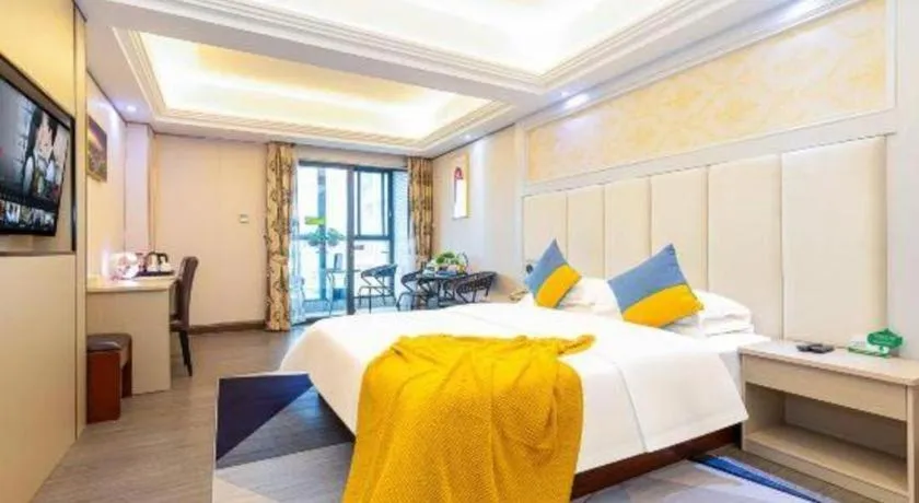 Bed in Guangzhou Junye International Hotel