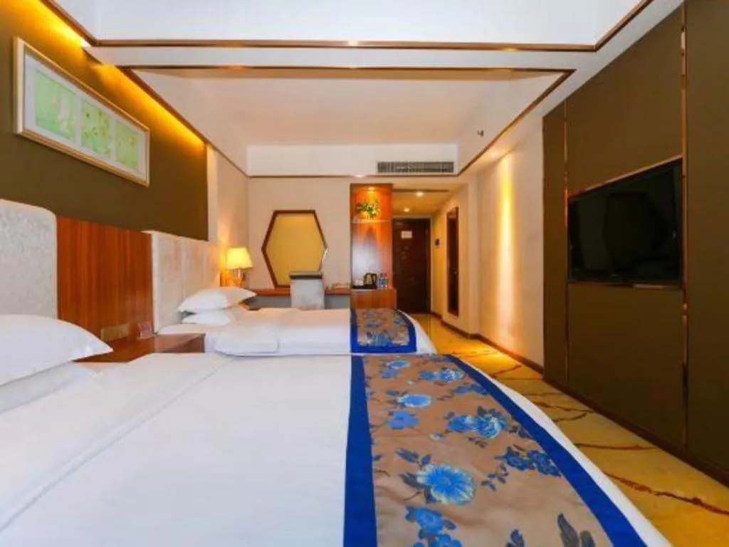 Bed in Guangzhou Junye International Hotel