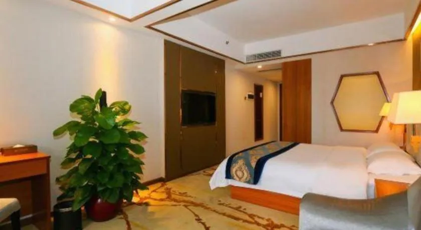 Bed in Guangzhou Junye International Hotel