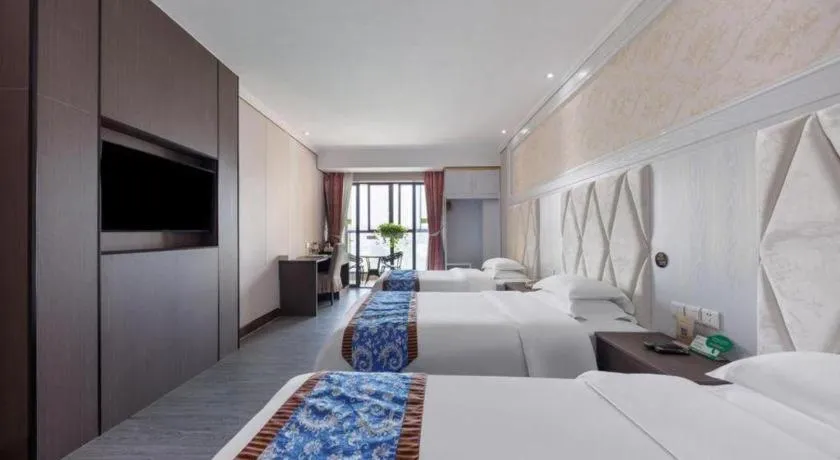 Bed in Guangzhou Junye International Hotel