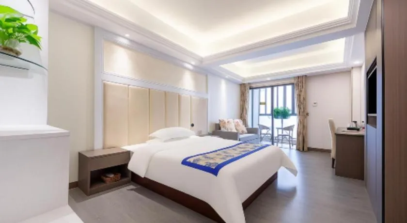 Bed in Guangzhou Junye International Hotel