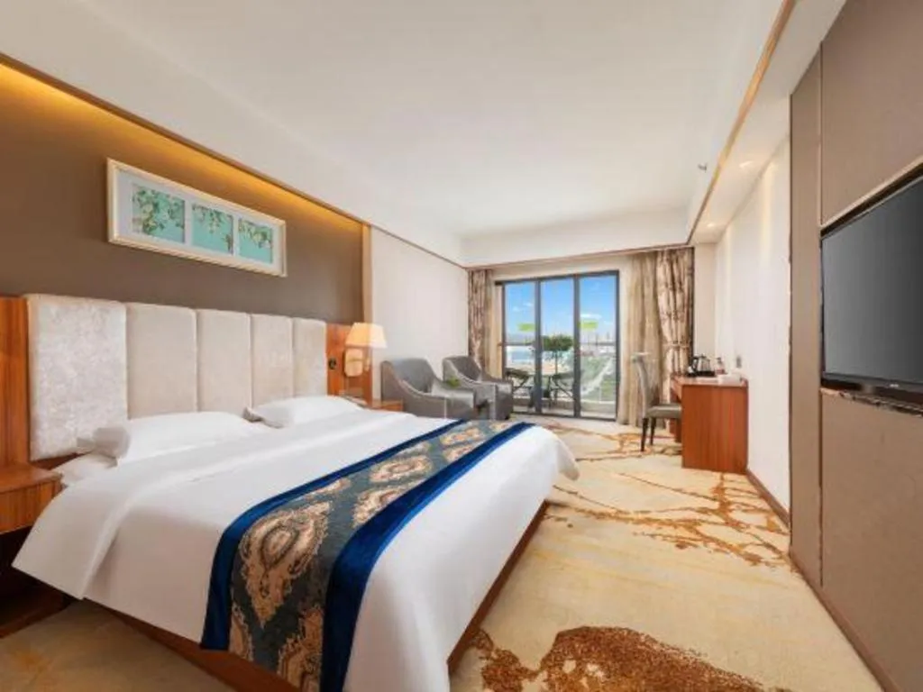 Bed in Guangzhou Junye International Hotel