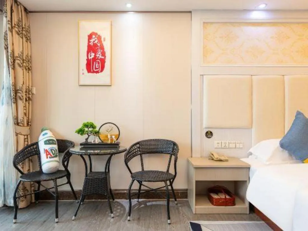 Bed in Guangzhou Junye International Hotel