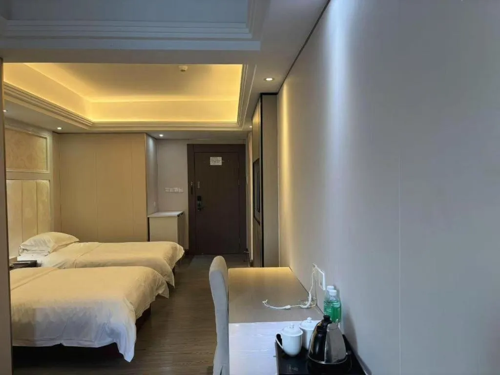 Bed in Guangzhou Junye International Hotel