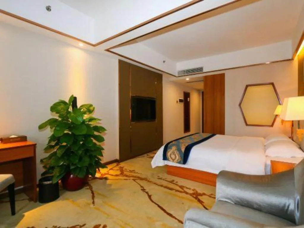 Bed in Guangzhou Junye International Hotel