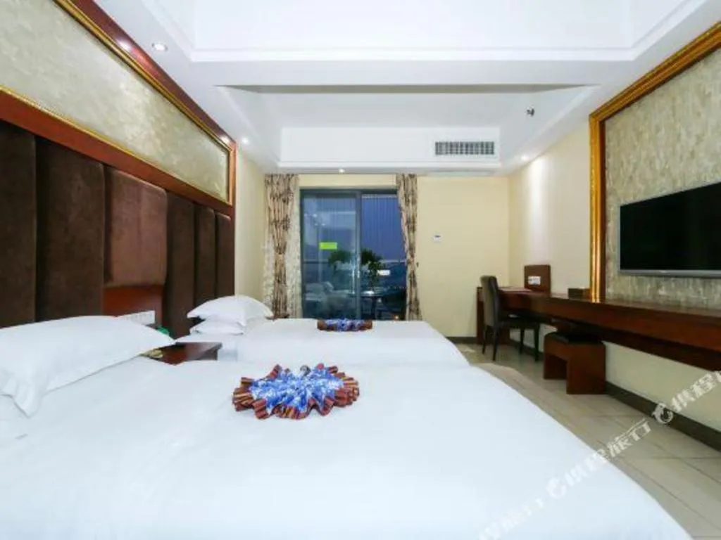 Bed in Guangzhou Junye International Hotel