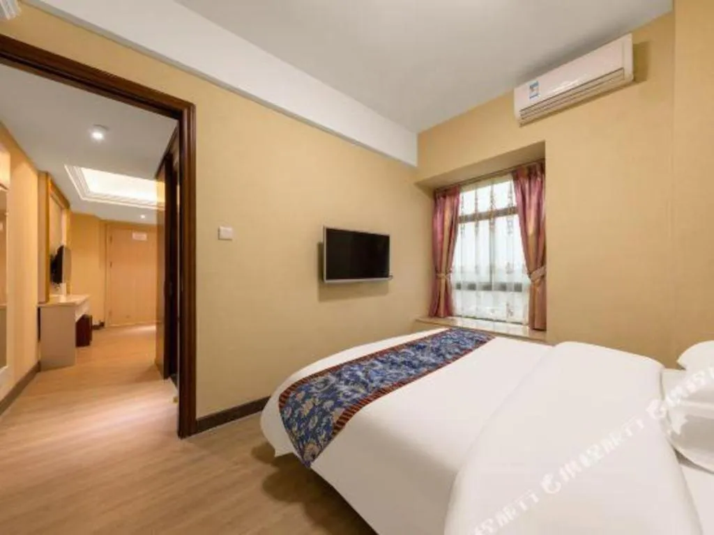 Bed in Guangzhou Junye International Hotel