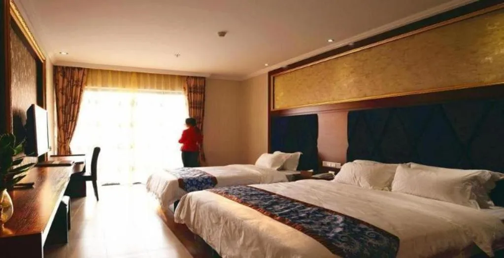 Bed in Guangzhou Junye International Hotel