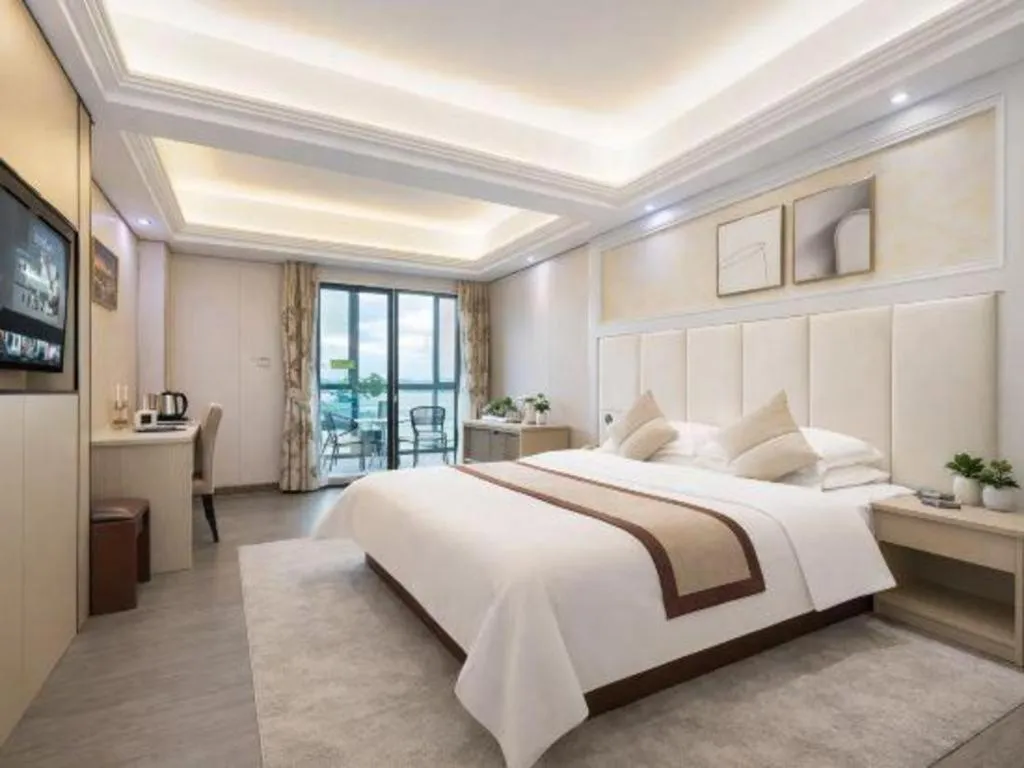 Bed in Guangzhou Junye International Hotel