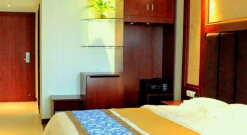 Bed in Guangzhou Junye International Hotel