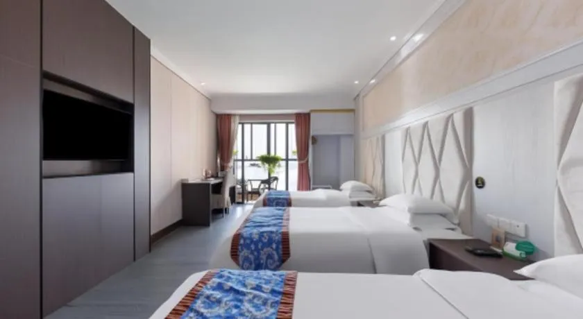 Bed in Guangzhou Junye International Hotel