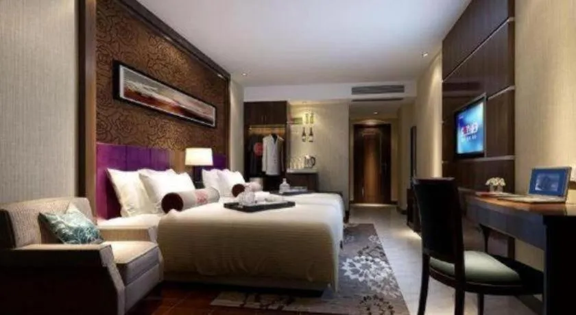 Bed in Guangzhou Junye International Hotel