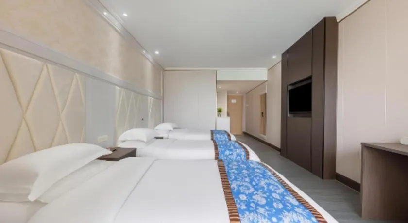 Bed in Guangzhou Junye International Hotel