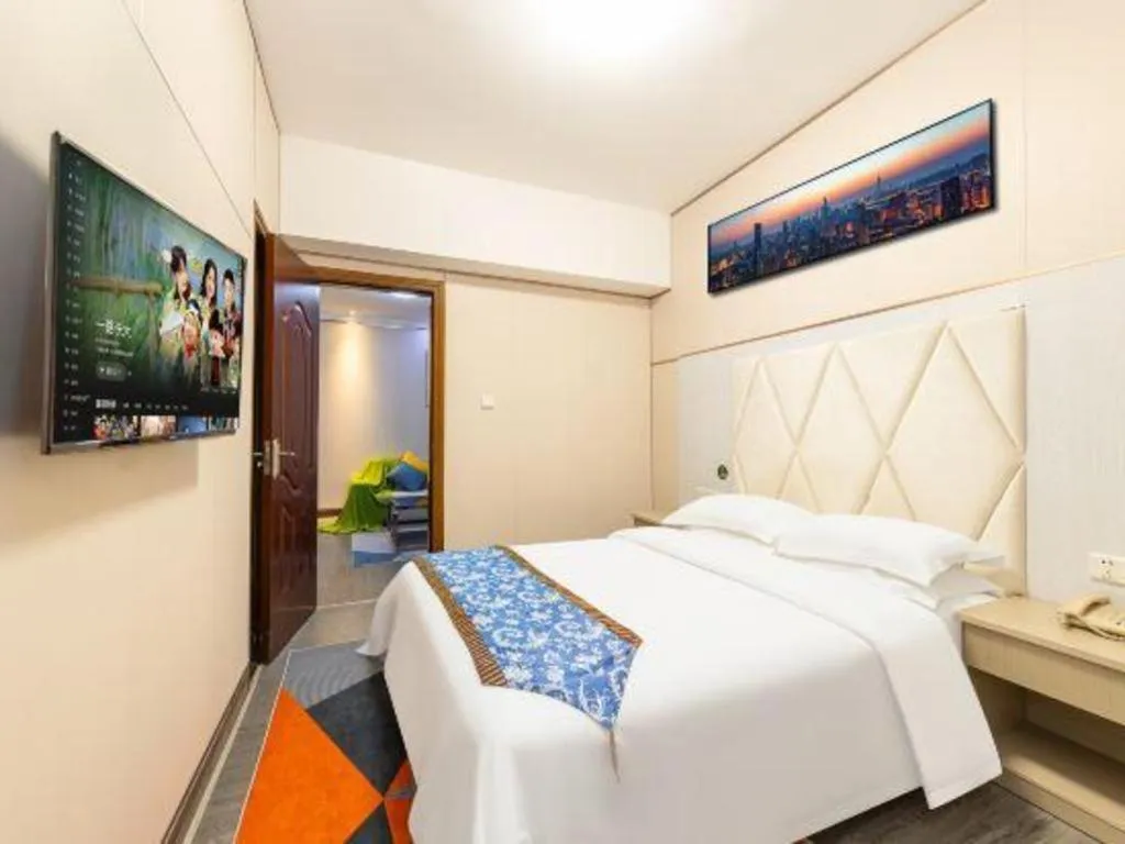 Bed in Guangzhou Junye International Hotel