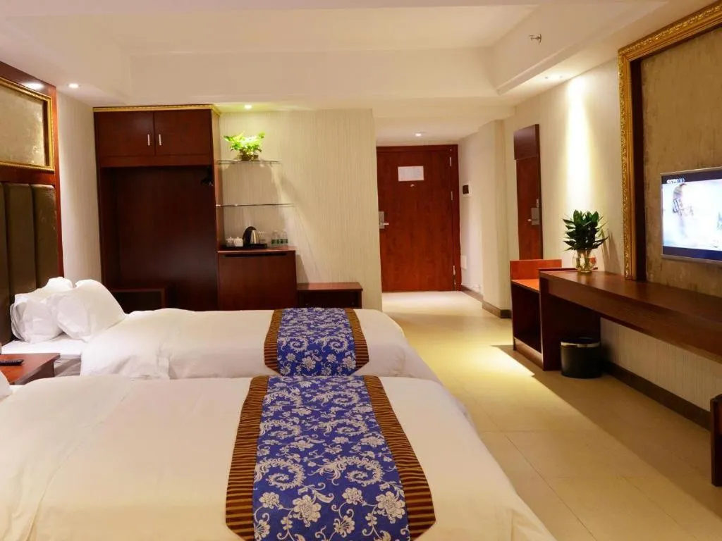 Bed in Guangzhou Junye International Hotel