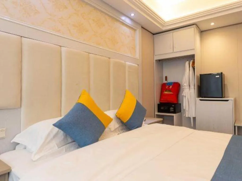 Bed in Guangzhou Junye International Hotel