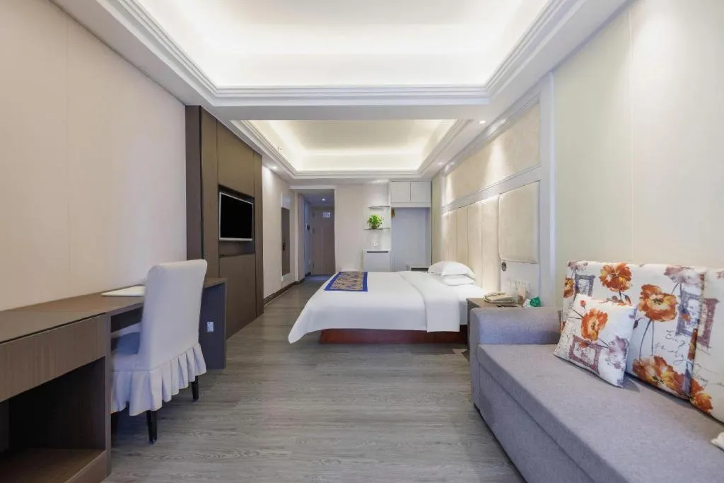 Bed in Guangzhou Junye International Hotel