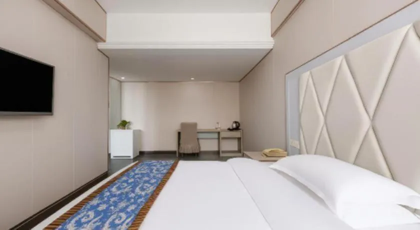 Bed in Guangzhou Junye International Hotel