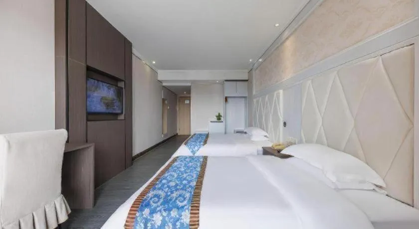 Bed in Guangzhou Junye International Hotel