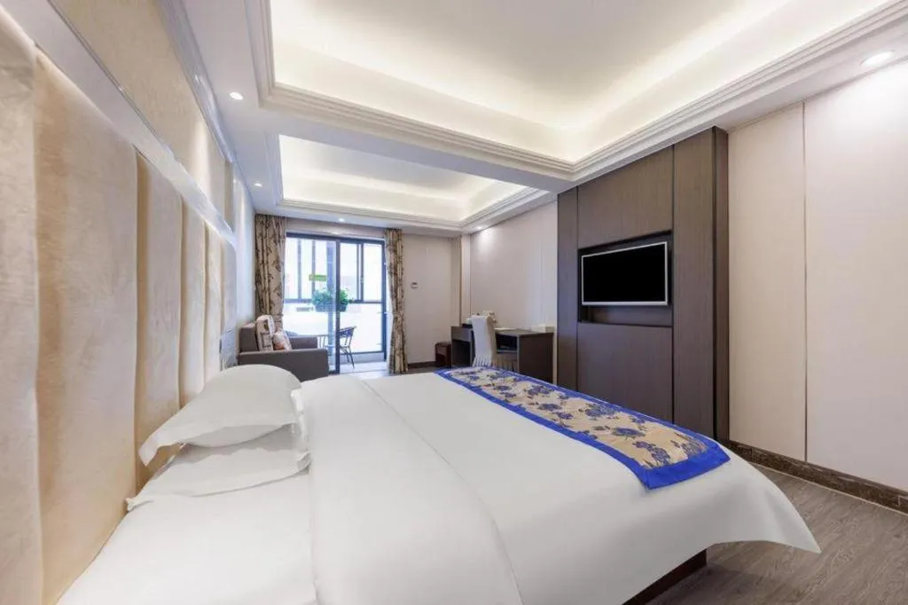 Bed in Guangzhou Junye International Hotel