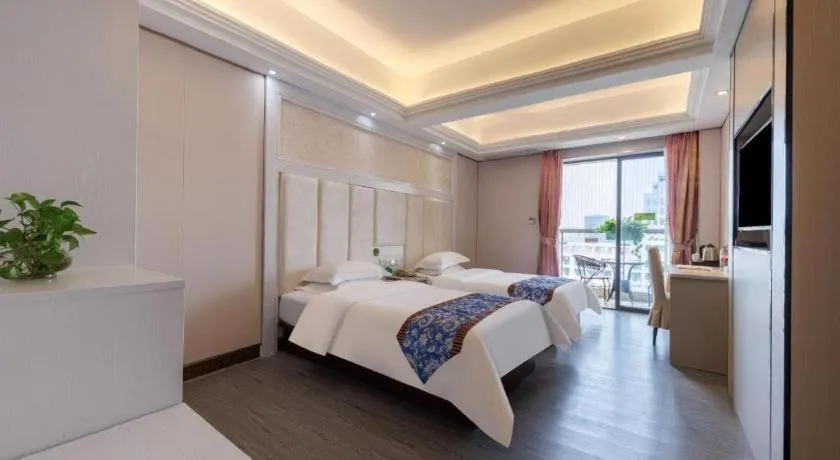 Bed in Guangzhou Junye International Hotel