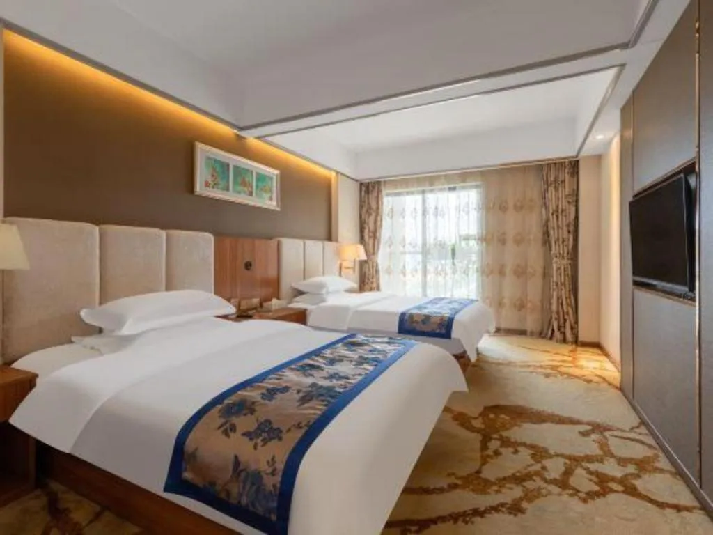 Bed in Guangzhou Junye International Hotel