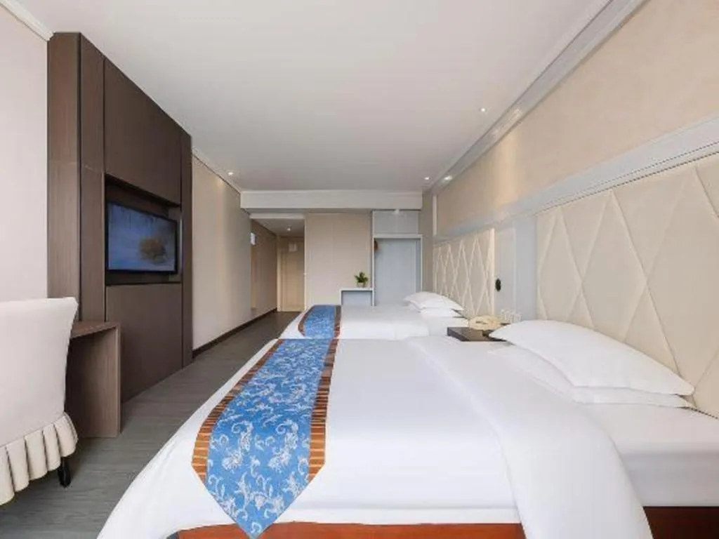 Bed in Guangzhou Junye International Hotel