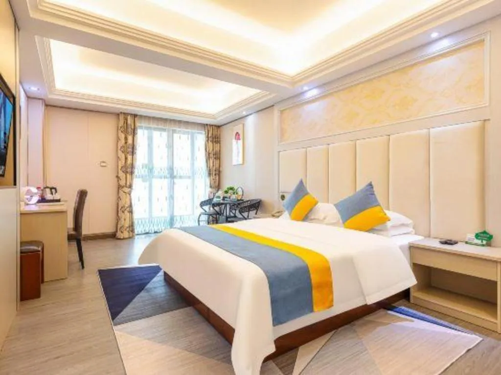 Bed in Guangzhou Junye International Hotel
