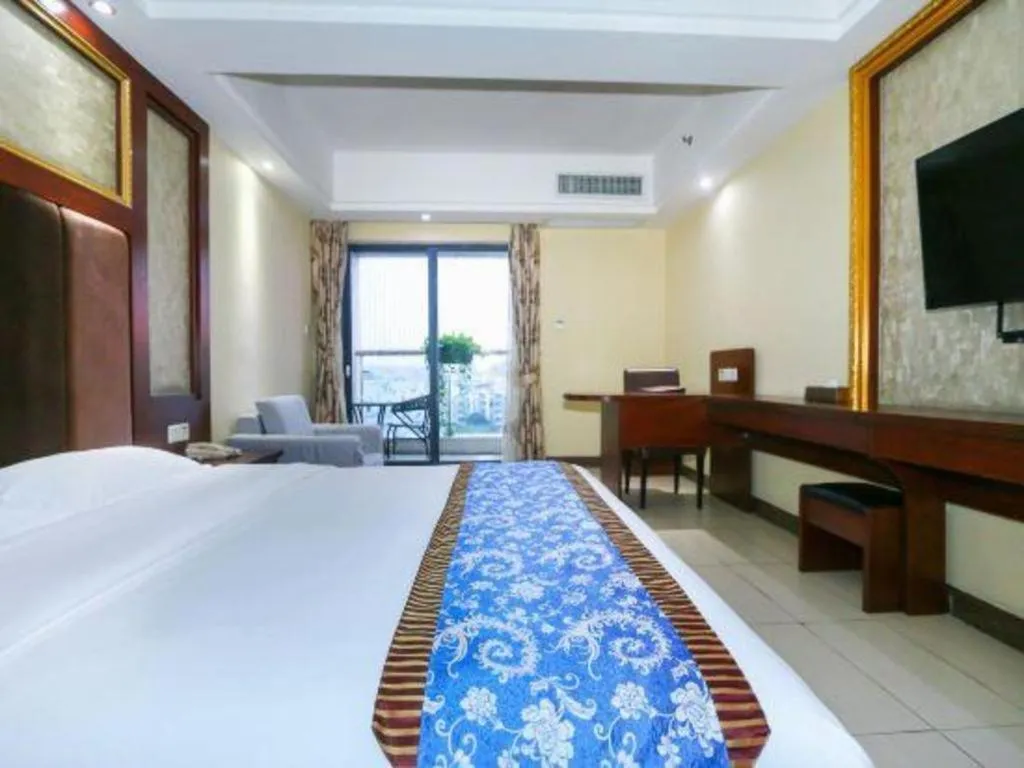 Bed in Guangzhou Junye International Hotel