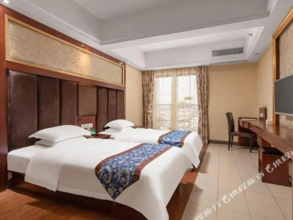 Bed in Guangzhou Junye International Hotel