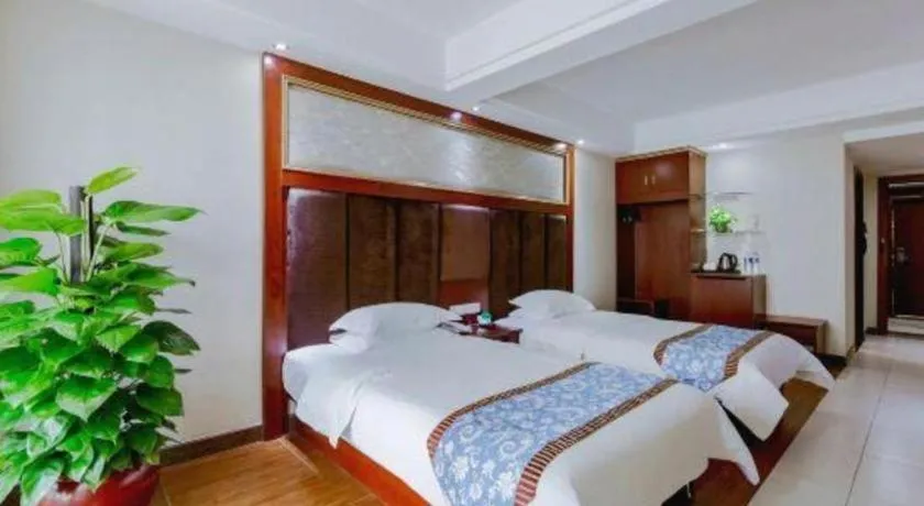 Bed in Guangzhou Junye International Hotel
