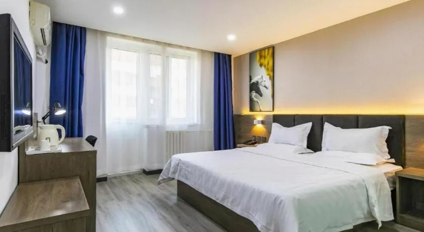 Bed in 7 Days Inn Tianjin Development Zone 3rd Street Wanli