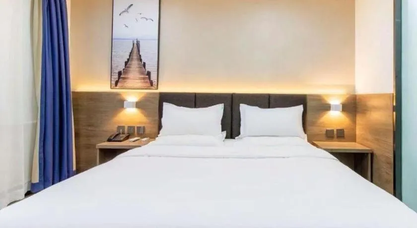 Bed in 7 Days Inn Tianjin Development Zone 3rd Street Wanli