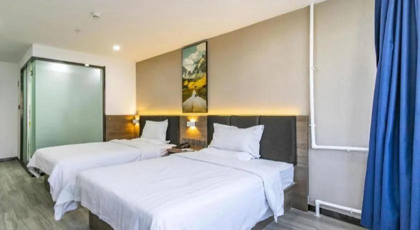 Bed in 7 Days Inn Tianjin Development Zone 3rd Street Wanli