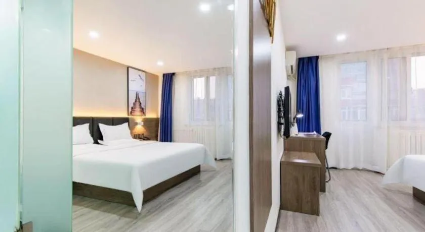 Bed in 7 Days Inn Tianjin Development Zone 3rd Street Wanli