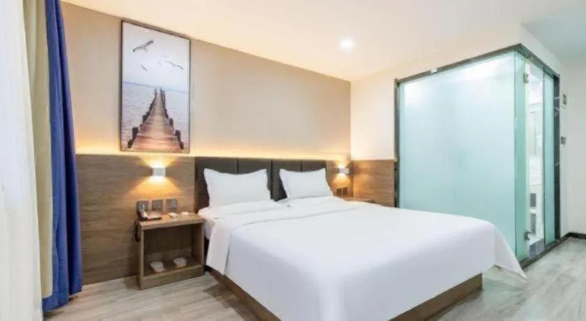Bed in 7 Days Inn Tianjin Development Zone 3rd Street Wanli