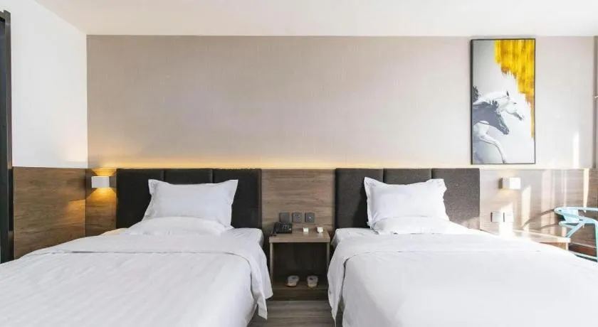 Bed in 7 Days Inn Tianjin Development Zone 3rd Street Wanli