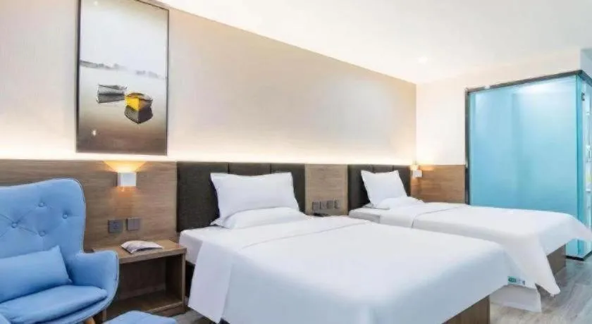 Bed in 7 Days Inn Tianjin Development Zone 3rd Street Wanli