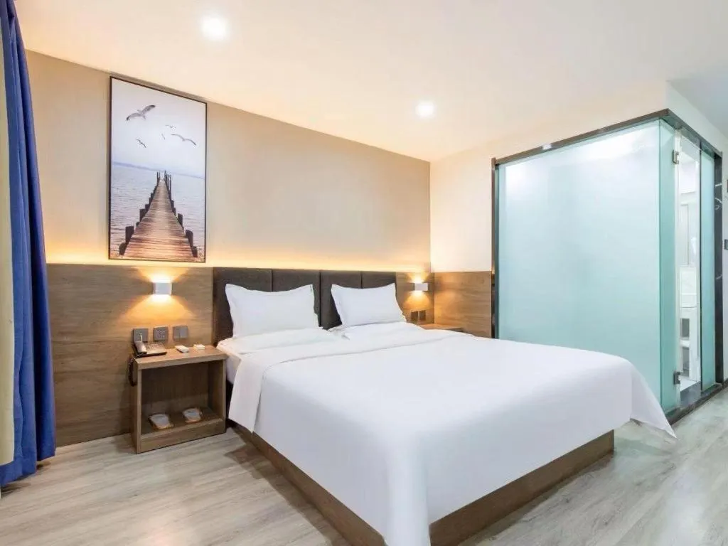 Bed in 7 Days Inn Tianjin Development Zone 3rd Street Wanli