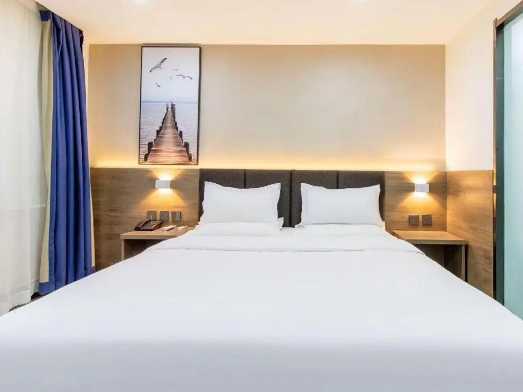 Bed in 7 Days Inn Tianjin Development Zone 3rd Street Wanli