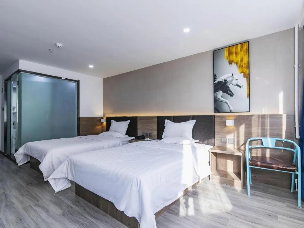 Bed in 7 Days Inn Tianjin Development Zone 3rd Street Wanli