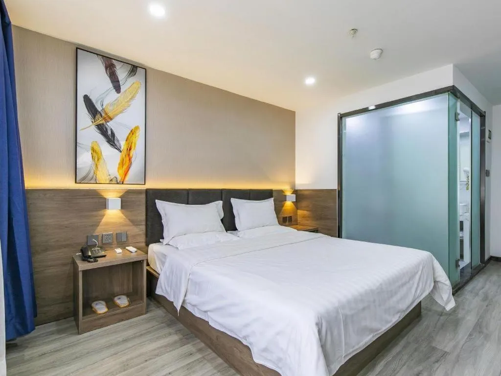 Bed in 7 Days Inn Tianjin Development Zone 3rd Street Wanli