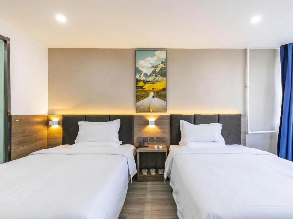 Bed in 7 Days Inn Tianjin Development Zone 3rd Street Wanli