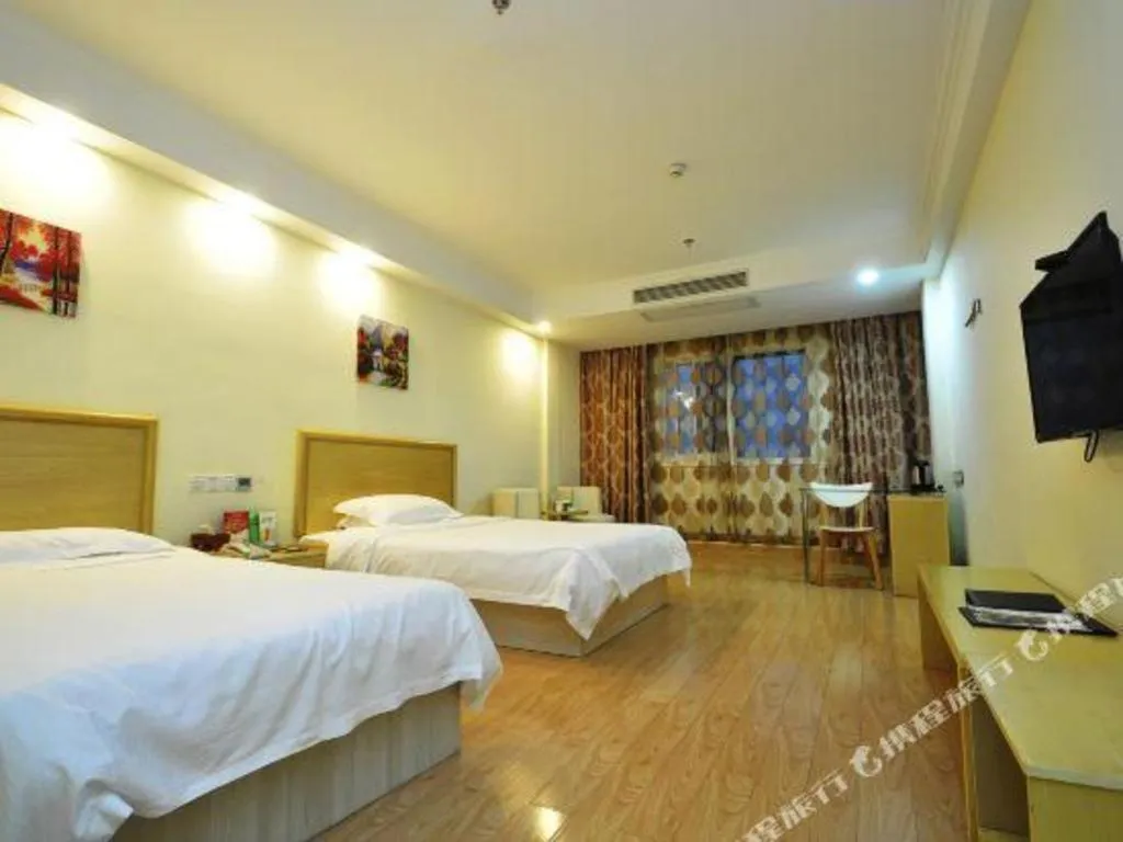 Bed in GreenTree Inn Xiangshan Transportation Center Bai Hua Road