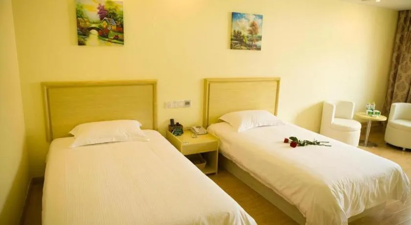 Bed in GreenTree Inn Xiangshan Transportation Center Bai Hua Road